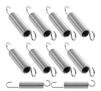 HANABASS 10Pcs Pruner Replacement Springs Stainless Steel for Tree Loppers Garden Shears and Branch Clippers 3.54X0.59 Inches Durable Spring for Extendable Tree Pruners