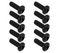 HANABASS 10pcs Replacement Trimmer Housing Screws for Electric Hair Clipper Fixing Accessory Screws for Secure Shell Closure and Precise Maintenance Black