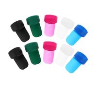 HANABASS 10pcs Silicone Thumb Rest Cushion for Clarinet with Long Handle Structure round Shape, Universal Fit and Enhanced Grip Stability, for Performance Sessions and Long Practice