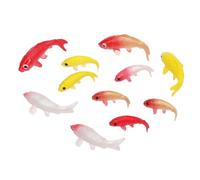 HANABASS 10pcs Simulated Koi Model Aquarium Decorations for Boys and Girls Fish Tank Ornaments Japanese Fish Tank Ornaments Mixed Style