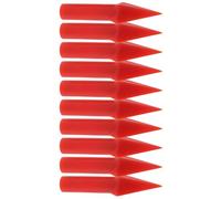 HANABASS 10Pcs Soft Silicone Archery Practice Arrowheads Small Game Arrow Tips Replacement Broadheads for Outdoor Shooting Training and Target Practice Accessories