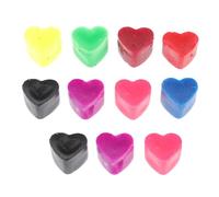 HANABASS 11pcs Candle Wax Dye Color Chip Candle Color Dye Soluble Wax Material Can Be Cut into Small Pieces Assorted for DIY Making Random