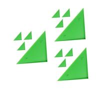 HANABASS 12 pcs Foosball Table Corner Protectors Triangle Corner Guards for Tabletop Edge Protection Scratch-resistant Parts for Home and Party Use