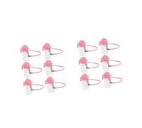 HANABASS 12 pcs Miniature Dollhouse Water Bottles Realistic Tiny Insulated Cups for Mini House Decoration Friendly Lightweight Kitchen Accessories for Imaginative Play and Scenery