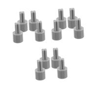 HANABASS 12 pcs Plastic DIY Car Wheel Connectors Motor Adapter Compatible with Lego Cross Shaft Coupling for Robot Chassis Kit Tires Accessories Intelligent Vehicle Projects