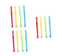 HANABASS 12 pcs Suction Cup Hammer for Early Education Family Game Hammers in Four Colors for Reaction Training and Party Play