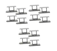 HANABASS 12 pcs Train Platform Model for DIY Plastic Railway Station Platform with Realistic Detailing Modular Design and Safe Materials for Educational Pretend Play