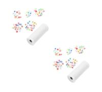 HANABASS 12 Sets DIY Handmade Mini Paper Kaleidoscope Kit for Educational Creative Develops Motor Skills Family Travel Activity Lightweight Portable