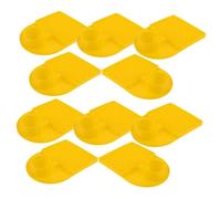HANABASS 12pcs Beekeeping Feeder Equipment with Anti-drowning Design Weather-resistant Bee Watering Station Cups for Indoor Outdoor Hive Sugar Water Feeding Compatible with Standard Bottles