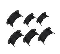 HANABASS 12pcs Billiards Pocket Liners Durable Pool Table Hole Inserts for Easy Installation and Versatile Fit Replacement Parts for Sports Game Room Accessory
