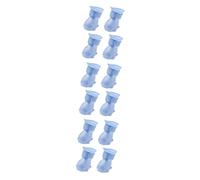 HANABASS 12pcs Dog Rain Boots Anti- Puppy Shoes Tep Material for Outdoor Activities Rainy Days