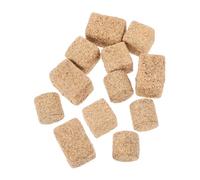 HANABASS 12Pcs Miniature Stackable Haystack Ornaments Decorative Straw Bales for Mini Gardens DIY Farmhouse Scenes Easy Care Haystack for Miniature Landscapes
