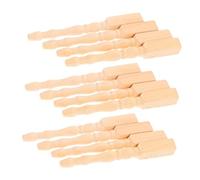 HANABASS 12pcs Scale Unfinished Dining Furniture Feet for Dollhouse Accessories DIY Craft Replacement Lightweight Micro Landscape Decor