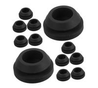 HANABASS 12pcs Stove Grommet Kit for Rv Stovetop Compatible with Magic Chef and Atwood Grates Feet for Stable Outdoor Cooking and Secure Installation in Camping and Camper Trailers