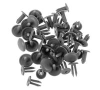 HANABASS 150Pcs Car Interior Trim Clips and Automotive Retainer Clips Kit, Plastic Rivets Ceiling Headliner Panel Fasteners for Universal Car Roof Door Panel Repair