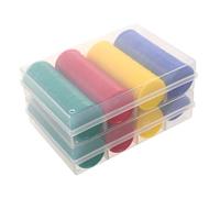 HANABASS 160pcs Plastic Bingo Chips Learning Counters Multipurpose Behavior Tokens for Classroom Rewards Educational Math Counting with Red Yellow Blue Green Colors