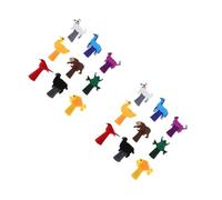 HANABASS 18 pcs Animal Shape Finger Puppet Set Soft Felt Hand Puppets for Storytelling Creative Play Educational Role Play for Boys