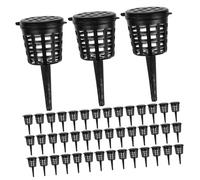HANABASS 180pcs Fertilizer Basket with Secure Lid for Aquatic Plants Portable Mesh Container for Bonsai Orchid Succulent Nutrition Prevents Spillage Supports Healthy Growth in Aquariums and