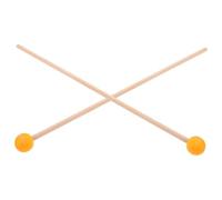 HANABASS 1Pair Rubber Mallets for Xylophone Marimba Durable Percussion Sticks with Comfortable Grip Versatile for Music Education Live Performances for Musicians of All Ages