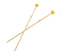 HANABASS 1Pair Wood Drumstick of Lightweight Maple Wood Accessories for Glockenspiel Xylophone and Chime Instruments Durable Easy to Carry