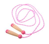 HANABASS 1pc Adjustable Wooden Jump Rope for Durable Skipping Rope for Fitness Activities Lightweight Handles for Boys Exercise