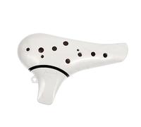 HANABASS 1Pc Creative Handmade Ceramic Alto C Ocarina Classic Musical Tool for Beginners for Festivals Sound Compact Design for Teaching and Self Learning