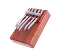 HANABASS 1Pc Creative Kalimba Tone Finger Piano Portable Thumb Piano for Adults Premium Reddish Brown Music Instrument for Beginners and Music Lovers