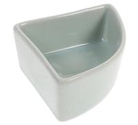 HANABASS 1pc Hamster Bowl Ceramic Pet Water Basin Blue Suitable for Hamsters Bears and Hedgehogs