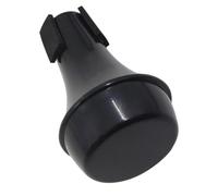 HANABASS 1pc Mini Trumpet Mute for Beginners Lightweight Practice Silencer Black Design for Easy Storage Accessory for Trumpet Players Reduces Volume Without Altering Tone