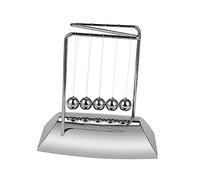 HANABASS 1Pc Z Shaped Newton Cradle Desktop Ornament Dynamics Experiment Tool for Physics Education Home and Office Decor