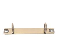 HANABASS 1pcs 2 Hole Binder Ring Mechanism Round Ring Binders Metal Detachable Design Firm Binding Screw Type Simple Design for Loose-Leaf Notebook Planner