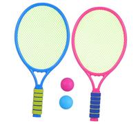 HANABASS 1Set Cartoon Style Tennis Racket Outdoor Fitness Equipment for Fun for Active Play Random Color for Parent Activities and Athletic Development