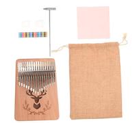 HANABASS 1Set Keys Thumb Piano Kalimba Portable Hand Piano for Beginners Multi Functional Musical Instrument with Pure Tone for Adults