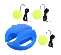 HANABASS 1Set Portable Tennis Rebound Ball Training Device for Beginners Includes Base Lightweight and Easy to Use for Skill Development and Confidence Building the Court
