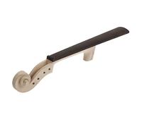 HANABASS 1Set Practical Maple Violin Fingerboard Accessory Durable Ebony and Maple Construction Easy Installation for Folk Violins
