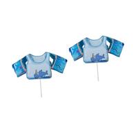 HANABASS 2 pcs Cartoon Buoyancy Vest Learning Swim Jacket for Safe Durable Floating Life Vest for Swimming Pool Training Comfortable Design Prevents Chafing