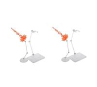HANABASS 2 Sets Energy Effect Doll Display Holder with Stands Action Figure Base for Model Assembly and Miniature Figurine Ornaments Versatile Accessories for Collectors and Car Interior