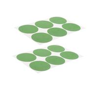 HANABASS 2 Sheet Self-adhesive Billiard Repair Patches Strong Adhesive Pool Table Cloth Repair Kit for Snooker Billiard Felt Quick Color-stable Fix for Minor Damages Easy Application for