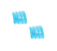 HANABASS 20 pcs Miniature Farm Fence Sturdy Plastic Fencing for Dollhouse Garden Crafts Educational Animal Enclosure Accessories for Model Scene Building and Storytelling