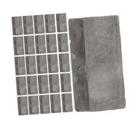 HANABASS 200Pcs Miniature Bricks Scale Fake Blocks for DIY Garden Wall Model Building Realistic Mini Wall Bricks for Dollhouse Fairy Garden Sand Table and Landscape Accessories
