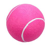 HANABASS 20cm Giant Tennis Balls for Girls 1pc Inflatable Tennis Ball forOutdoor/Indoor Sports Practice Training Exercise Pets, Pink