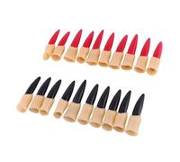 HANABASS 20Pcs Halloween Fake Fingernails Red Black Full Cover Witch Nails for Party Costume Prank Props Comfortable Fit Design