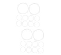 HANABASS 20pcs Hamster Tunnel Pet Cage Accessories for Guinea Pigs Animals Easy to Custom Paths Safe Design