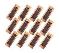 HANABASS 24pcs Wine Bag Single Wine Carrier Reusable Bottle Bags Windows for Gifting Party Wedding Birthday Packaging