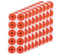 HANABASS 250pcs Orange Paper Target Stickers for Shooting Training Portable Design and Hit Position Display for Outdoor Shooting Training Bows and Arrows