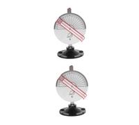 HANABASS 2pcs Accurate Sun Height Measurer Plastic Scientific Instrument for Physics and Geography Education Teaching Tool Solar Angle Measurement Device for Students