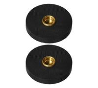 HANABASS 2pcs Anti-skid Cello Bottom Support Pads Floor Protection, Cello Endpin Stoppers for Rock and Low Bass Non-slip Anchor Mat