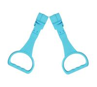 HANABASS 2pcs Baby Walking Assistant Toddler Hand Pull Ring Multifunctional Play Plastic Stand up Rings for Home On-the-go Baby Exercises