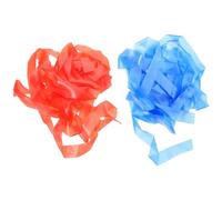 HANABASS 2Pcs Chinese Jump Rope for, Outdoor Skipping, Elastic Rubber Band Game Suitable for School Playground and Travel Random Color Random Color