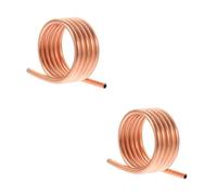 HANABASS 2pcs Copper Water Cooling Ring for Brushed Rc Boat Motors Efficient Heat Dissipation Sleeve with Stable Circulation System Easy Installation for High Speed Speed Boat